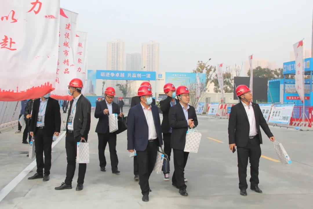 中南大明宫DK1项目丨高标准高品质喜迎现场观摩盛会1